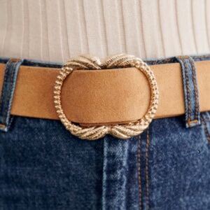 Sezane Artemis Belt - Beige, Size 90 (FR)